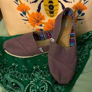 Toms, gray with alpargata